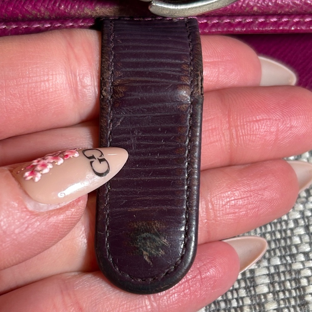 364. Louis Vuitton Portefeuille Viennois wallet in purple Epi - Picture 14 of 15